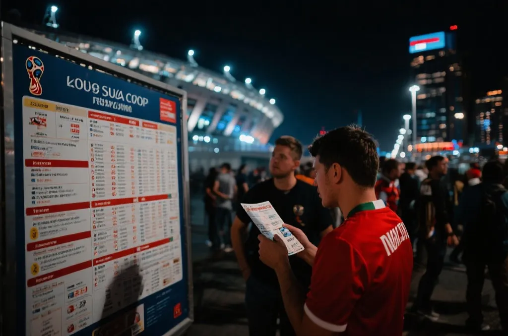 2026世界杯积分榜门票全攻略：看懂出线形势，抢票节奏才能快人一步